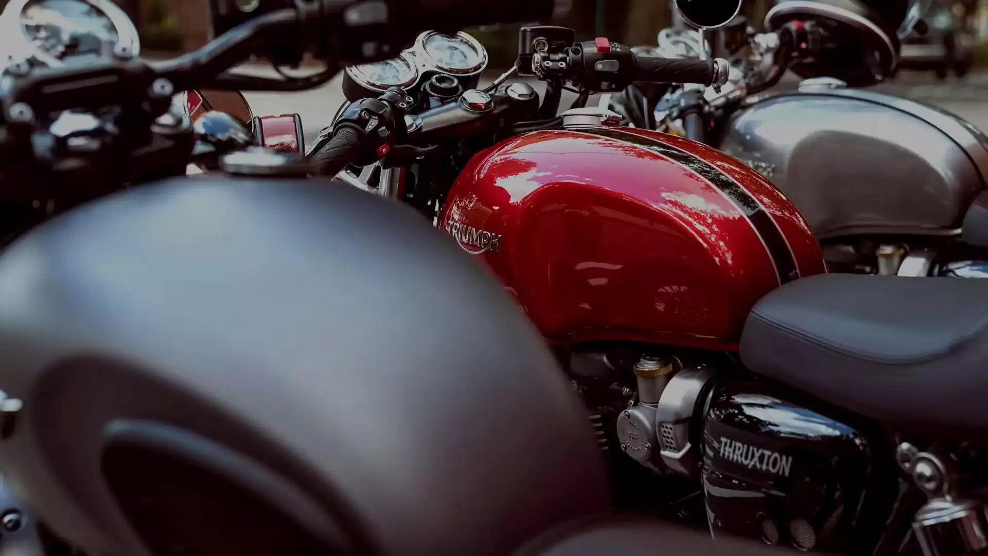 Originalaufnahme des Triumph-Showrooms
