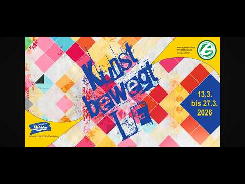 Eine www.3d-visual.media Produktion: "Kunst bewegt LE 2026"   Vernissage am 13.03.2026 -