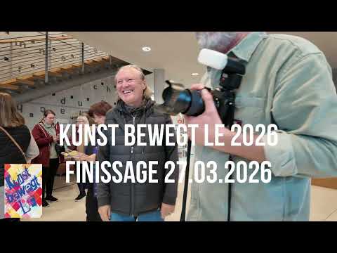 Eine 3d-visual.media Produktion: "Kunst bewegt LE 2026" Finissage am 27.03.2026